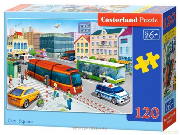 CASTORLAND 120 el. City Square [PUZZLE]