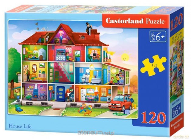 CASTORLAND 120 el. House Life [PUZZLE]
