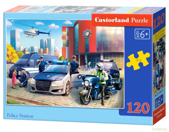 CASTORLAND 120 el. Police Station [PUZZLE]