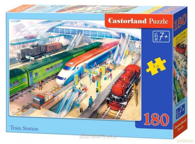CASTORLAND 180 el. Train Station [PUZZLE]