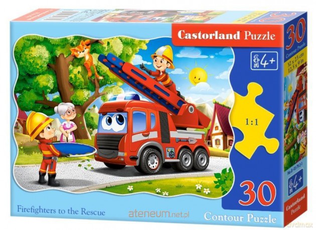 CASTORLAND 30 el. Firefighters to the Rescue [PUZZLE]