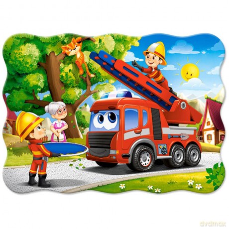 CASTORLAND 30 el. Firefighters to the Rescue [PUZZLE]