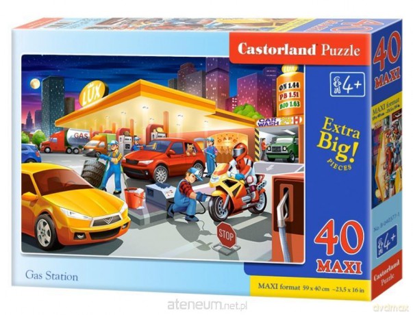 CASTORLAND 40 el. maxi - Gas Station [PUZZLE]