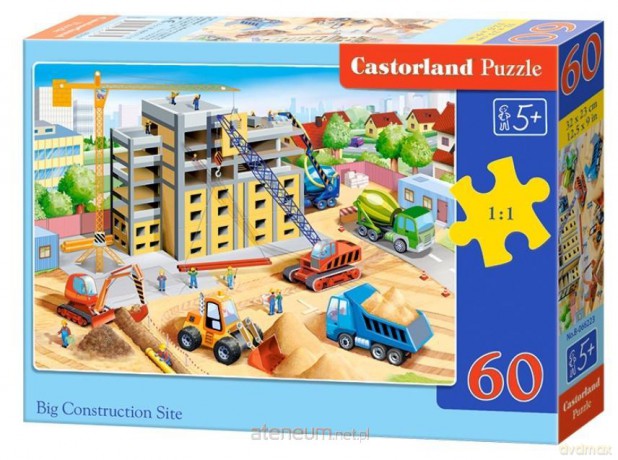 CASTORLAND 60 el. Big Construction Site [PUZZLE]