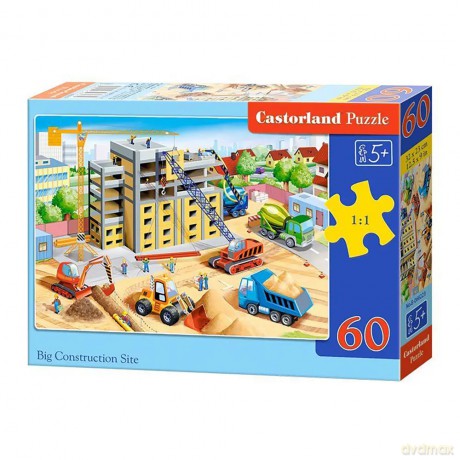 CASTORLAND 60 el. Big Construction Site [PUZZLE]