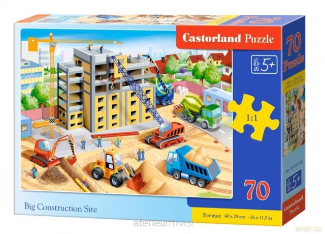 CASTORLAND 70 el. Big Construction Site [PUZZLE]