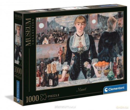 CLEMENTONI 1000 el. A Bar at the Folies-BergreJatte [PUZZLE]