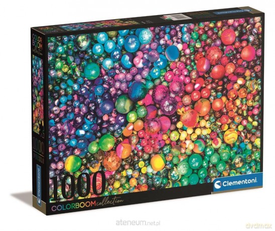 CLEMENTONI 1000 el. Color Boom Marbles [PUZZLE]