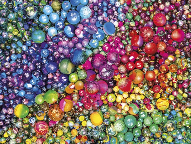 CLEMENTONI 1000 el. Color Boom Marbles [PUZZLE]
