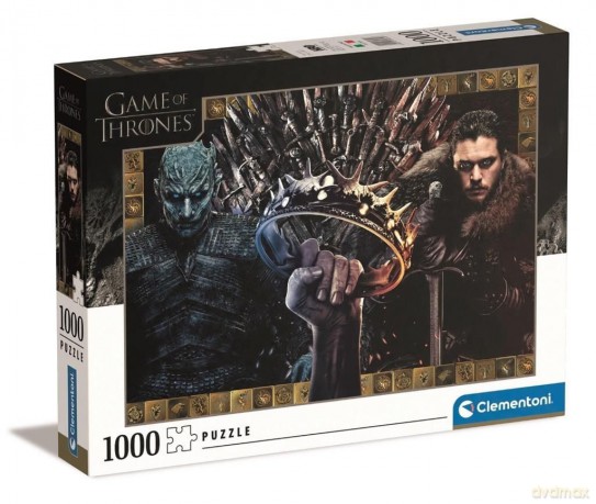CLEMENTONI 1000 el. Game of Thrones [PUZZLE]