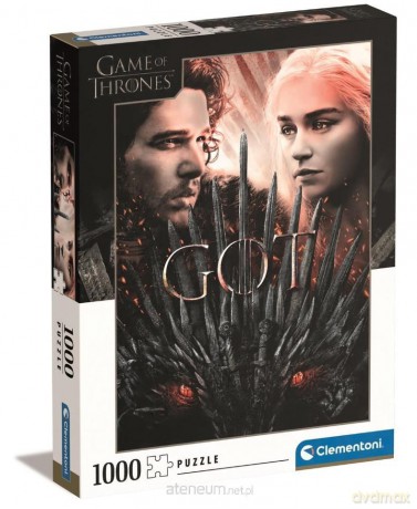 CLEMENTONI 1000 el. Game of Thrones [PUZZLE]