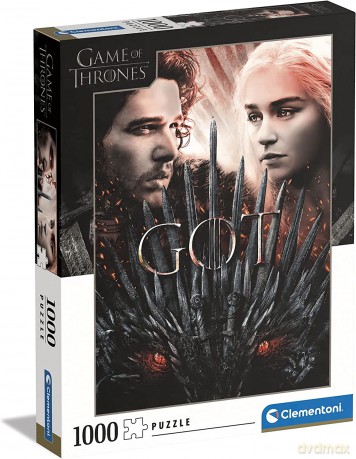 CLEMENTONI 1000 el. Game of Thrones [PUZZLE]