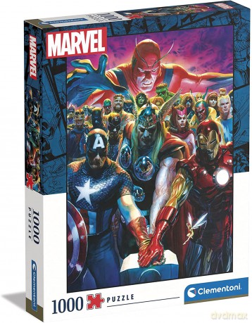 CLEMENTONI 1000 el. HQ The Avengers [PUZZLE]