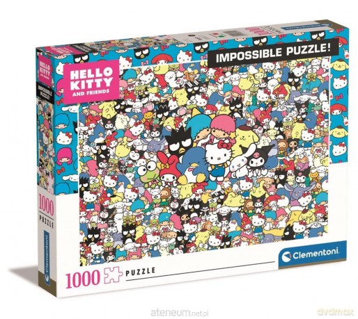 CLEMENTONI 1000 el. Impossible Puzzle! Hello Kitty [PUZZLE]