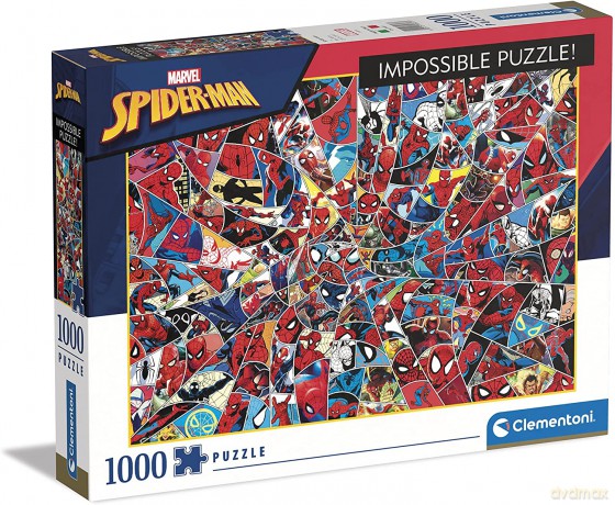 CLEMENTONI 1000 el. Impossible Puzzle! Spider-Man [PUZZLE]