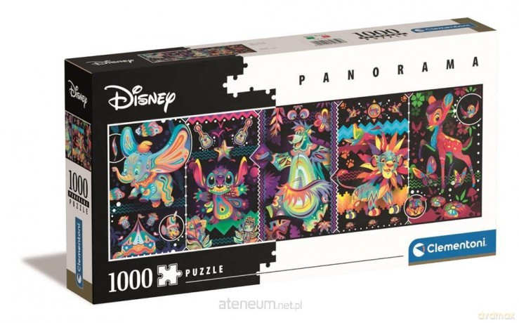 CLEMENTONI 1000 el. Panaroama Disney Classics [PUZZLE]