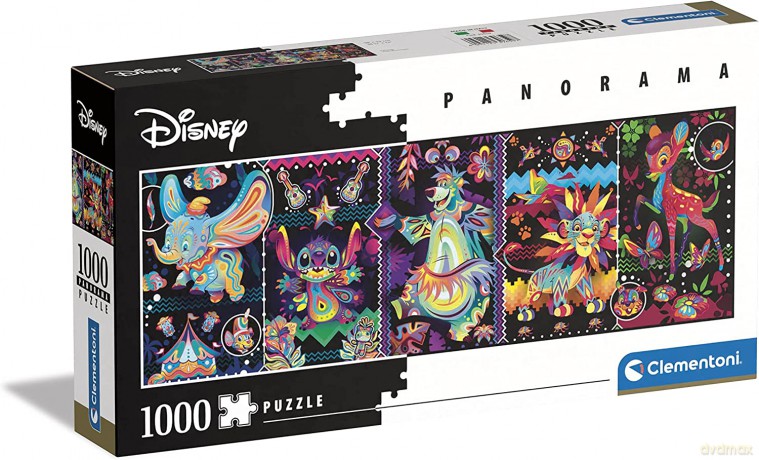 CLEMENTONI 1000 el. Panaroama Disney Classics [PUZZLE]
