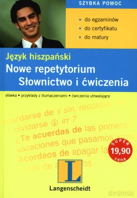 Język Hiszpański Nowe Repetytorium Słownictwo I Ćwiczenia [KSIĄŻKA]