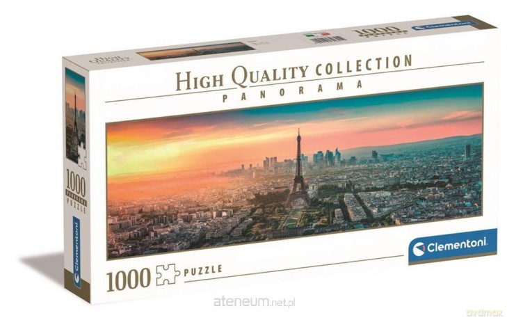 CLEMENTONI 1000 el. Panorama HQ Paris [PUZZLE]