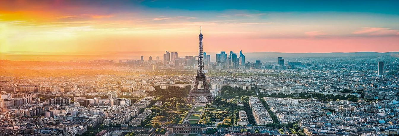 CLEMENTONI 1000 el. Panorama HQ Paris [PUZZLE]