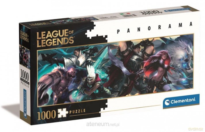 CLEMENTONI 1000 el. Panorama League of Legends [PUZZLE]