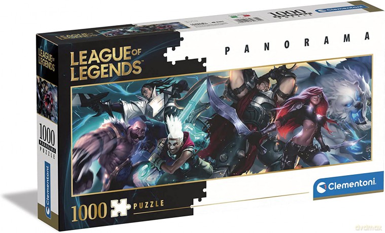 CLEMENTONI 1000 el. Panorama League of Legends [PUZZLE]