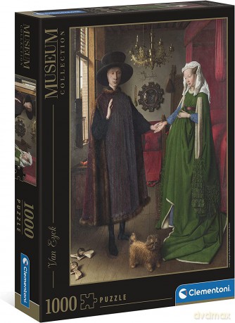 CLEMENTONI 1000 el. The Arnolfini Portrait [PUZZLE]