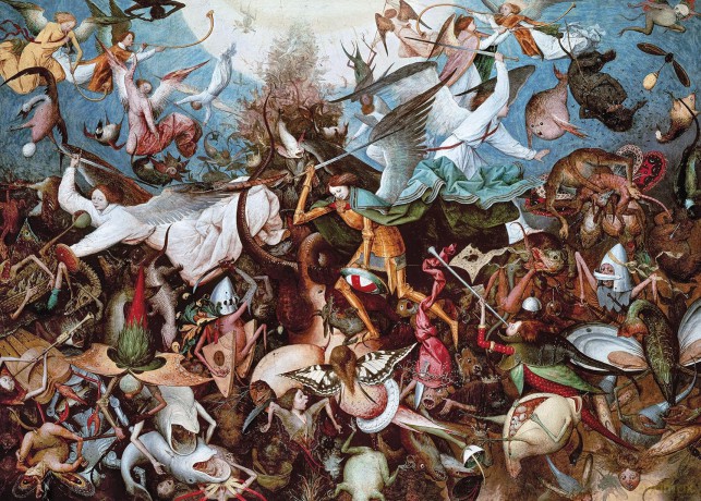 CLEMENTONI 1000 el. The Fall of The Rebel Angels [PUZZLE]