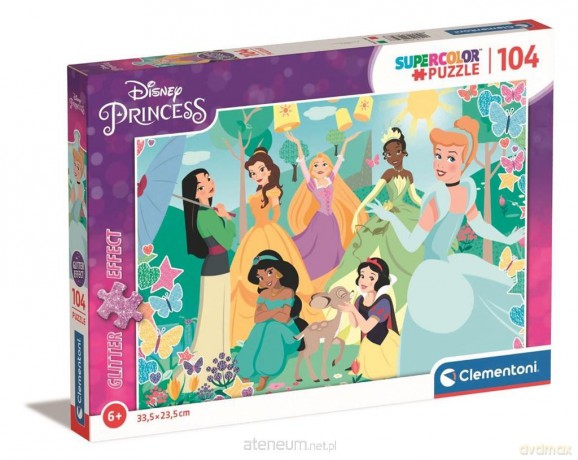 CLEMENTONI 104 el. Brokat Princess [PUZZLE]