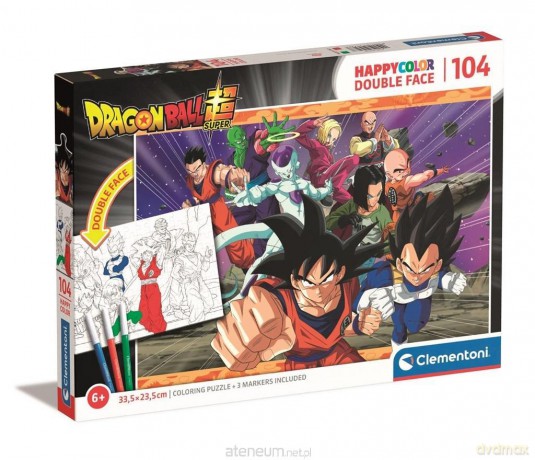 CLEMENTONI 104 el. HappyColor Dragonball [PUZZLE]
