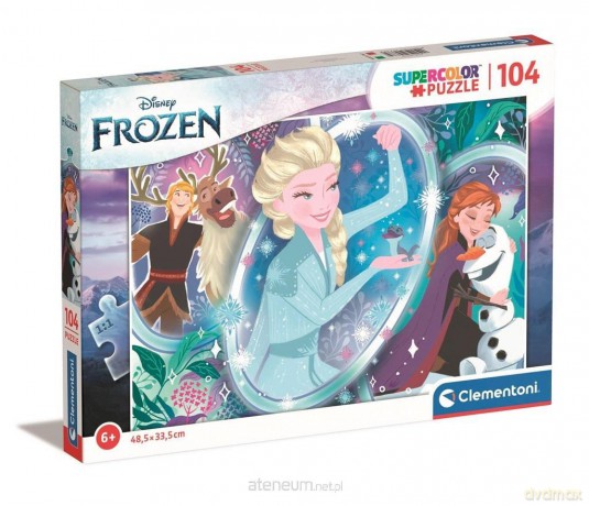 CLEMENTONI 104 el. Super Kolor Frozen 2 [PUZZLE]