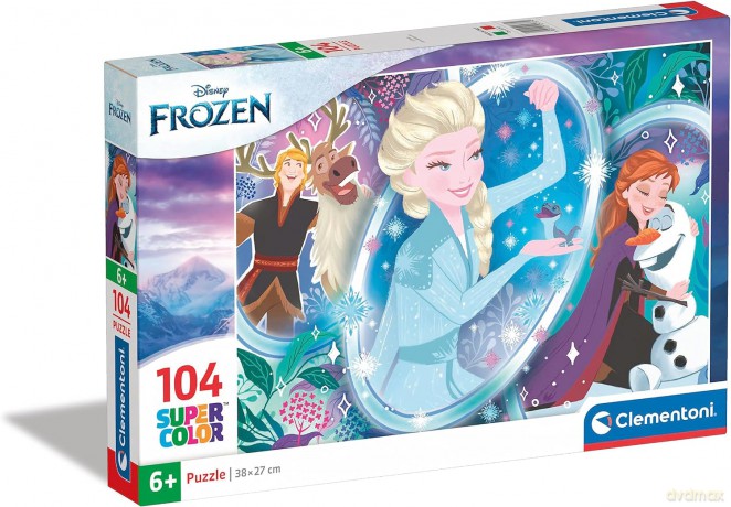 CLEMENTONI 104 el. Super Kolor Frozen 2 [PUZZLE]