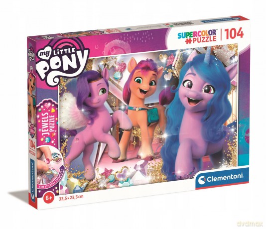 CLEMENTONI 104 el. Super Kolor My Little Pony [PUZZLE]