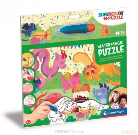 CLEMENTONI 15 el. Water Magic Baby Dragons [PUZZLE]