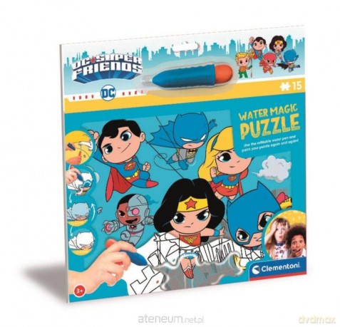 CLEMENTONI 15 el. Water Magic Dc Superfriends [PUZZLE]