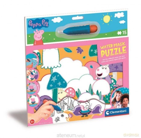 CLEMENTONI 15 el. Water Magic Peppa Pig [PUZZLE]