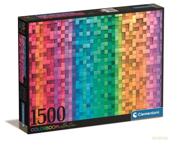 CLEMENTONI 1500 el. Color Boom Pixels [PUZZLE]