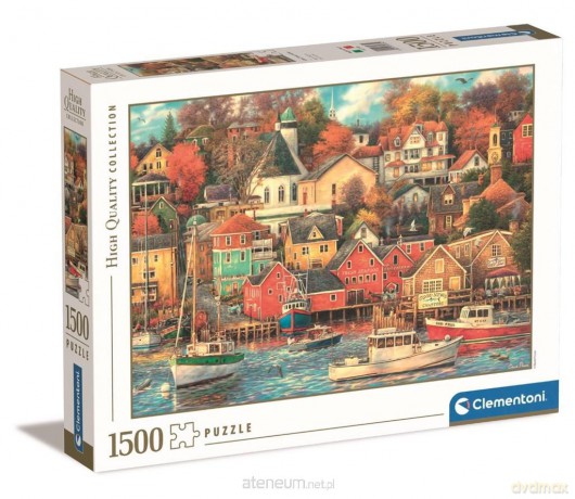 CLEMENTONI 1500 el. HQ Good Times Harbor [PUZZLE]