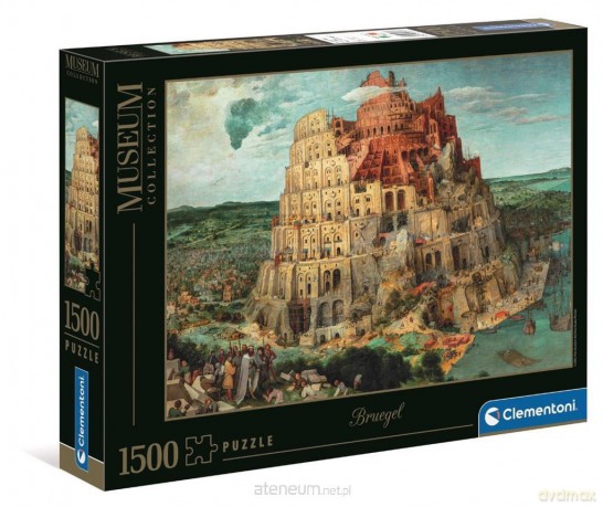 CLEMENTONI 1500 el. The Tower of Babel [PUZZLE]