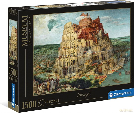 CLEMENTONI 1500 el. The Tower of Babel [PUZZLE]