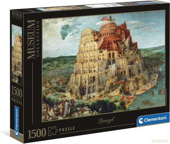 CLEMENTONI 1500 el. The Tower of Babel [PUZZLE]