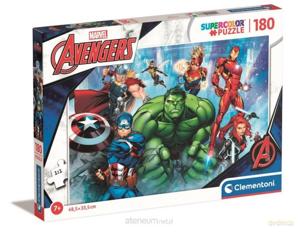 CLEMENTONI 180 el. Super Kolor The Avengers [PUZZLE]