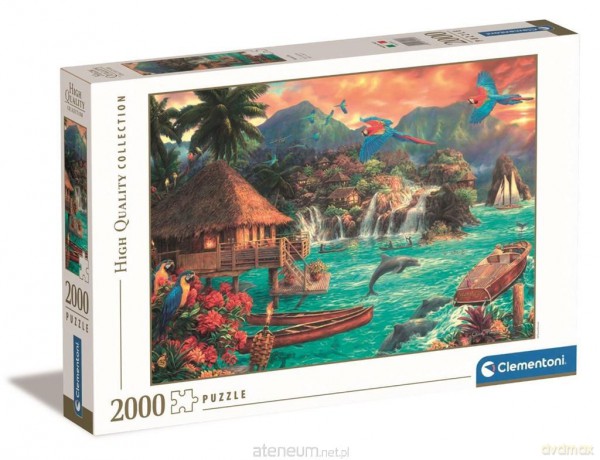 CLEMENTONI 2000 el. HQ Island Life [PUZZLE]