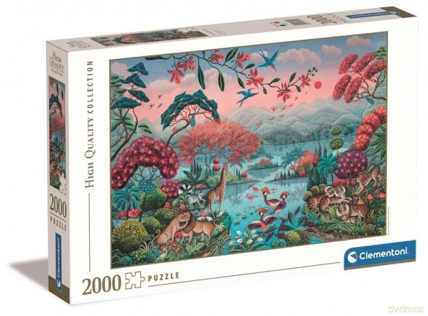 CLEMENTONI 2000 el. HQ The Peaceful Jungle [PUZZLE]