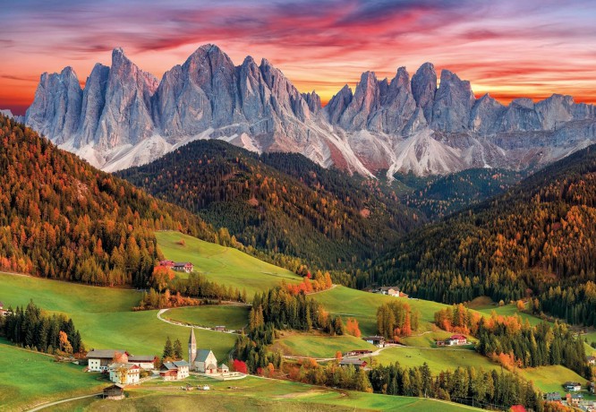 CLEMENTONI 2000 el. HQ Val di Funes [PUZZLE]