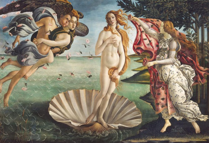 CLEMENTONI 2000 el. The Birth Of Venus [PUZZLE]