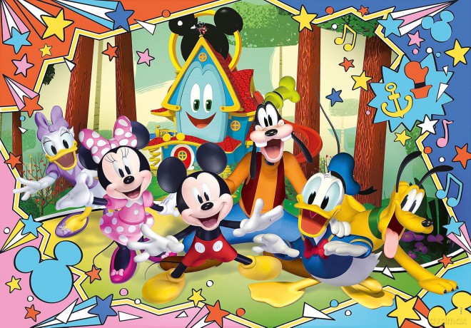 CLEMENTONI 30 el. Super Kolor Mickey [PUZZLE]