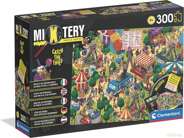 CLEMENTONI 300 el. Mixtery Catch the Thief [PUZZLE]