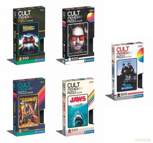 CLEMENTONI 500 el. Cult Movies Mix [PUZZLE]