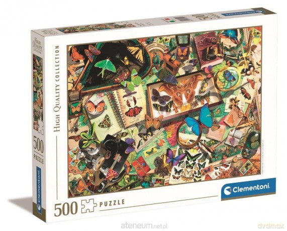 CLEMENTONI 500 el. HQ The Butterfly Collector [PUZZLE]